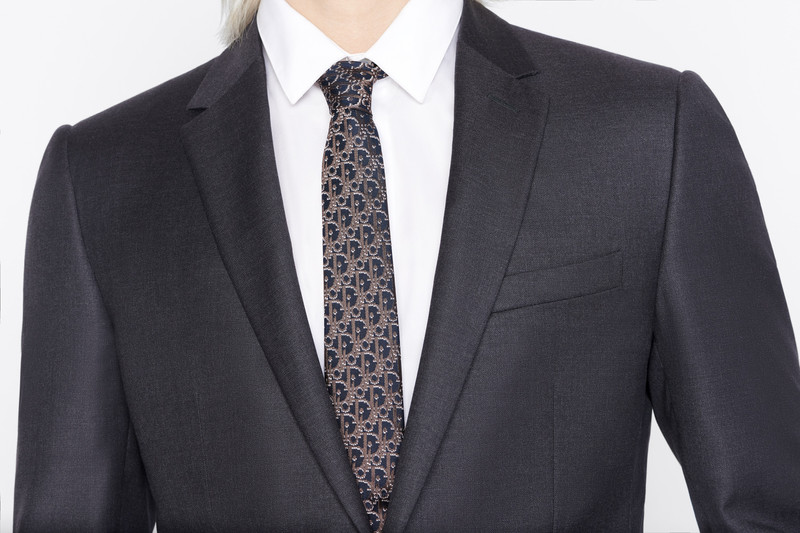 Dior Oblique Pixel Tie 3
