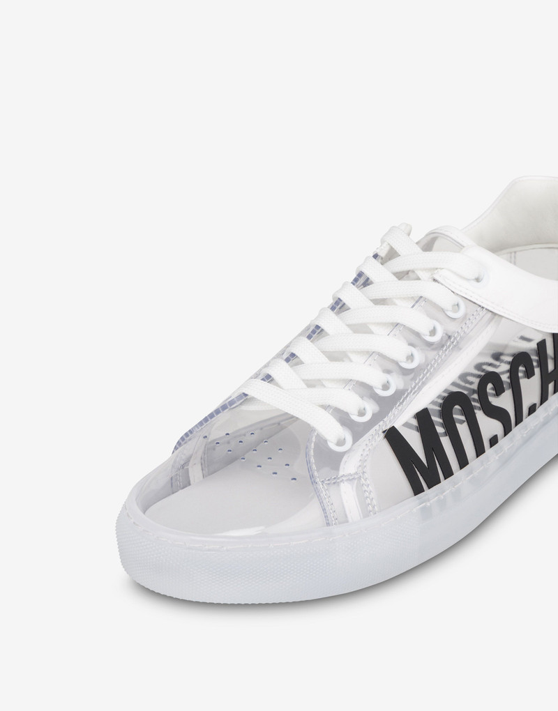 TRANSPARENT PVC SNEAKERS WITH LOGO 4