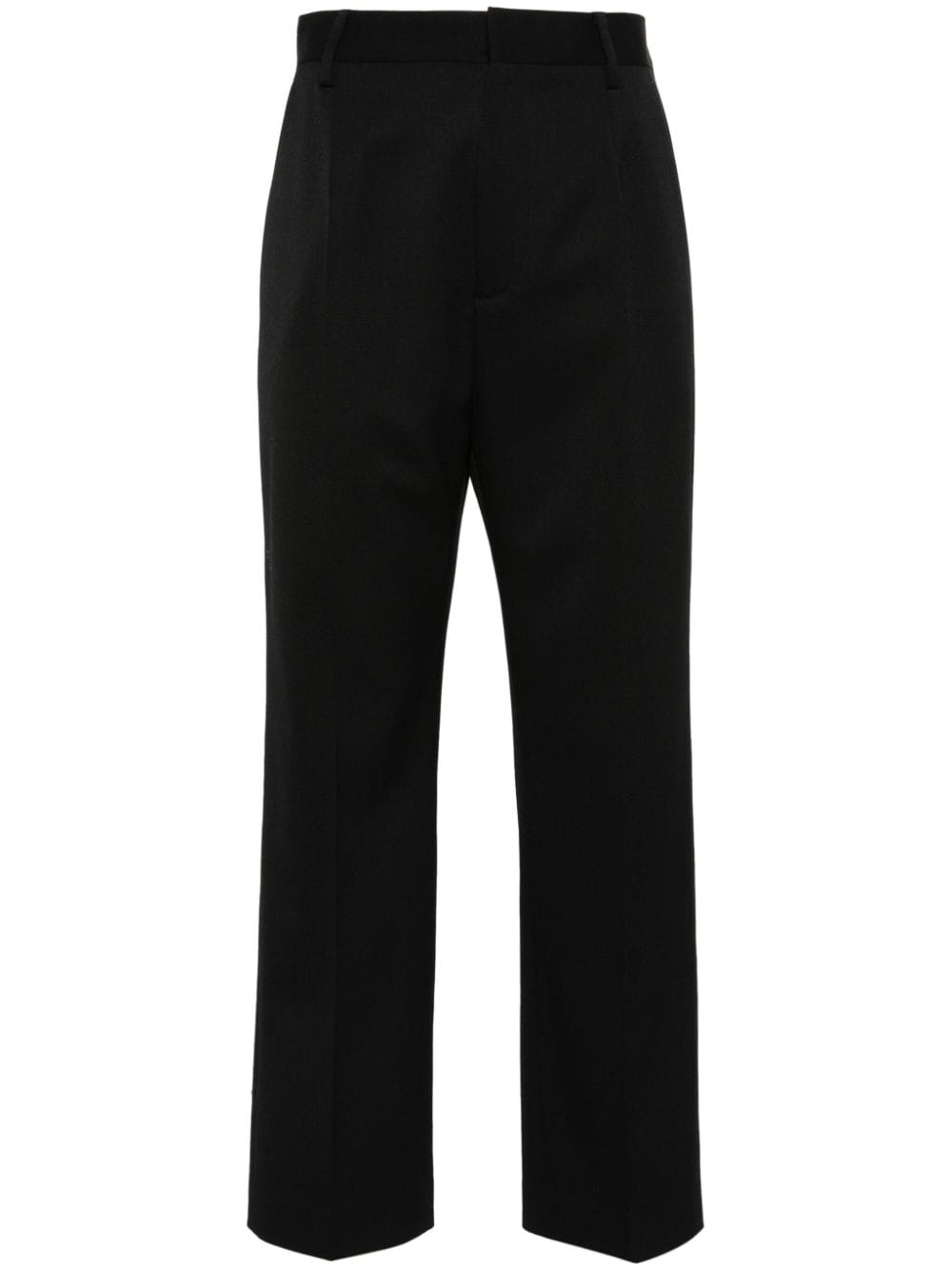 straight-leg cropped trousers - 1