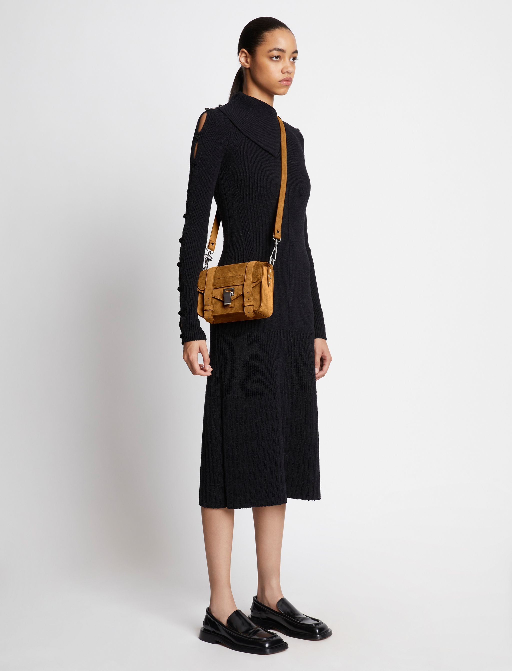 Suede PS1 Mini Crossbody Bag - 3