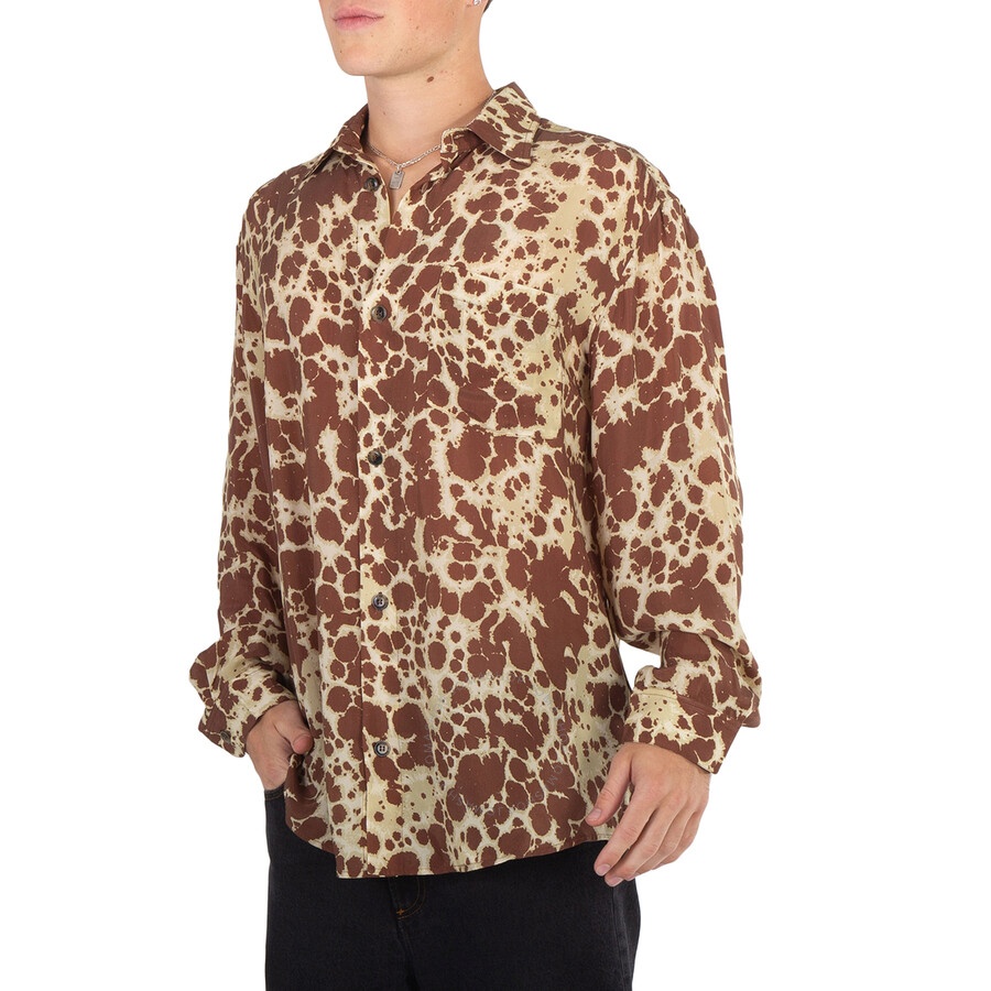Nanushka Sebas Sale Tie-Dyed Cupro Shirt - 5
