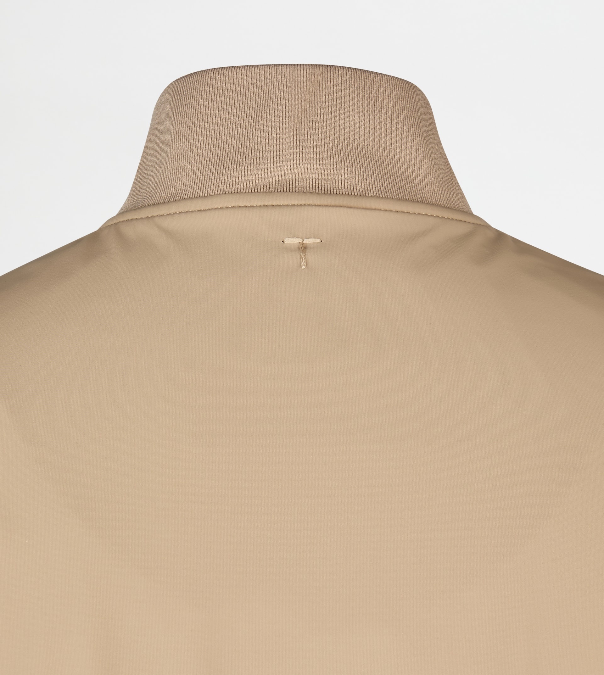 BOMBER JACKET IN TECHNICAL FABRIC - BEIGE - 7