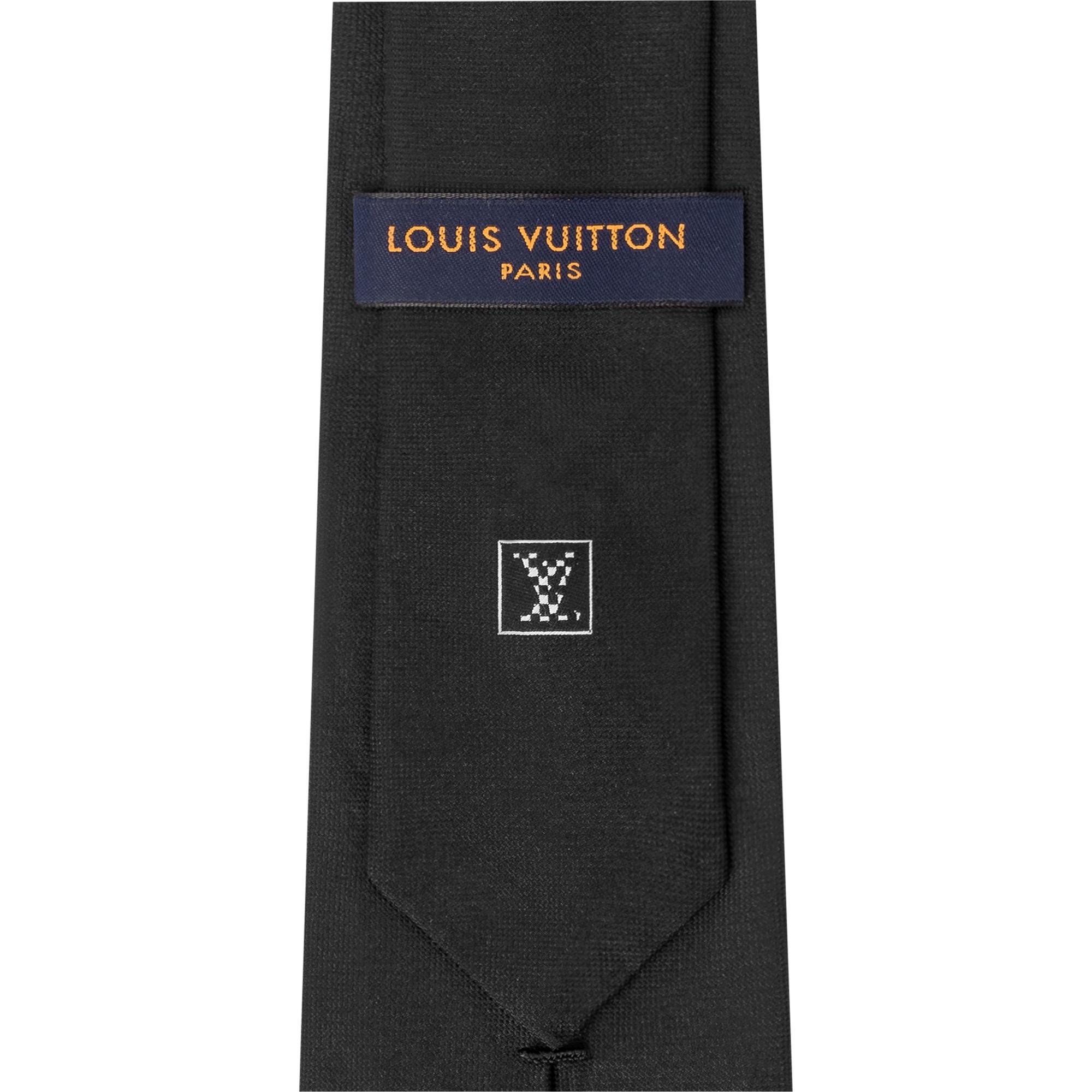 LV Damier Archives Tie - 3