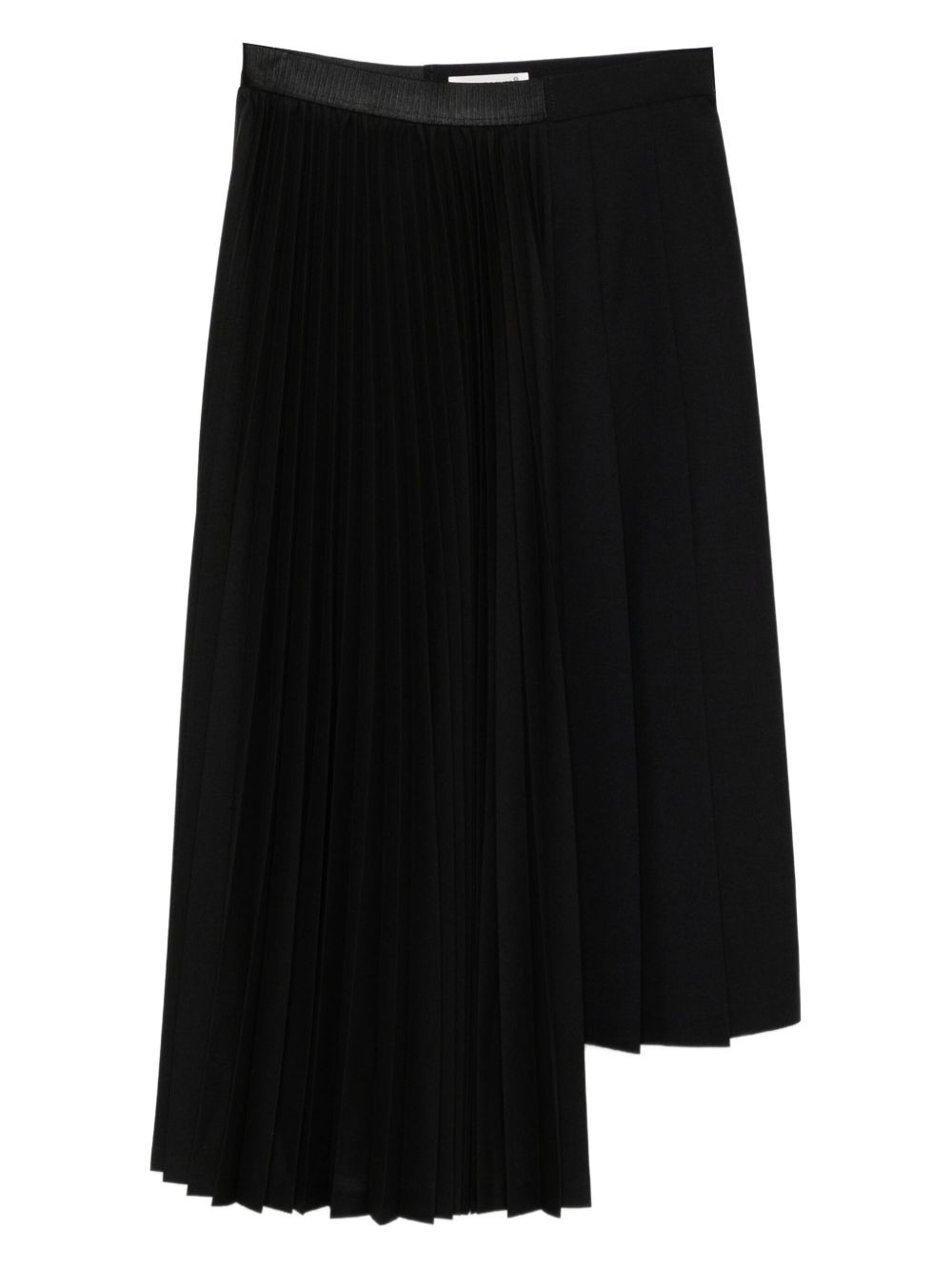 pleated midi skirt - 1