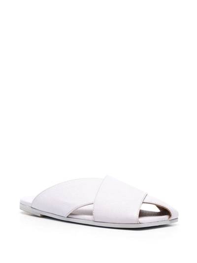 Marsèll leather open-toe mules outlook