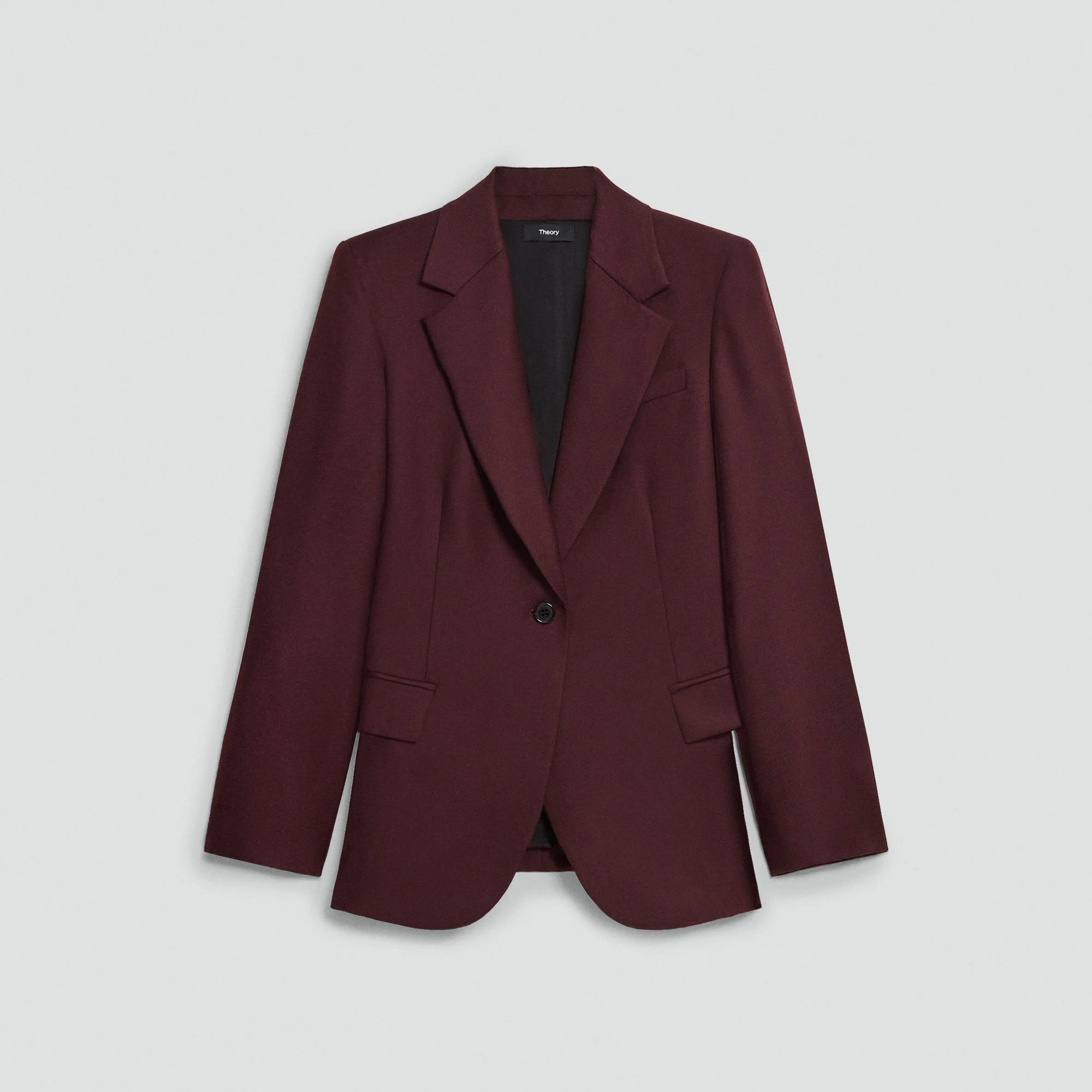 Lynnia Blazer in Sleek Flannel - 1