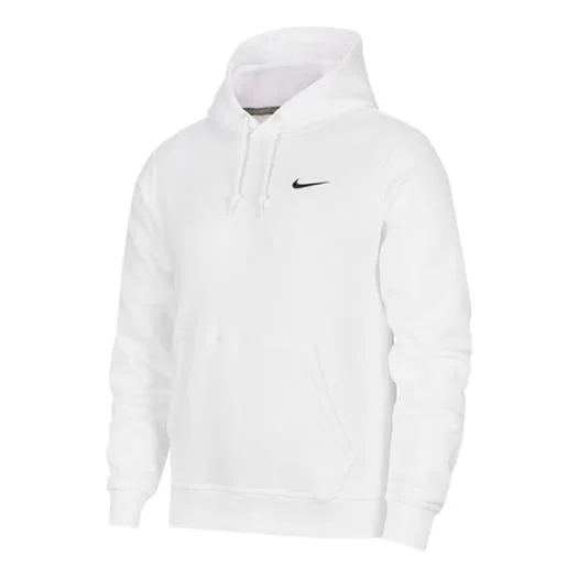 Nike Club Swoosh Solid Color Logo Printing White 916271-100 - 1