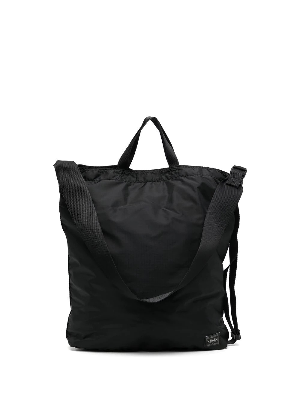 logo-patch shoulder bag - 1