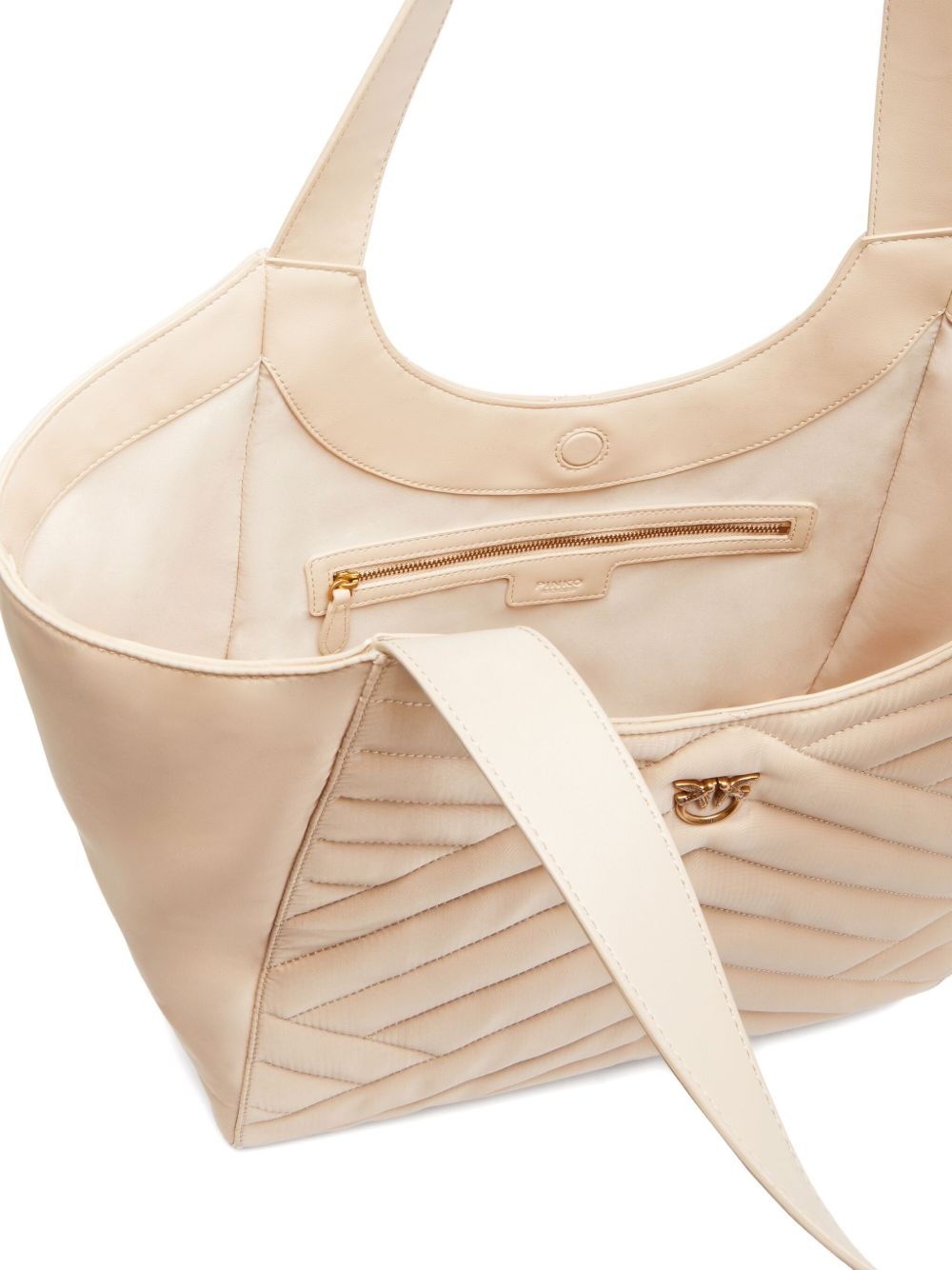 puzzle-quilted tote bag - 4