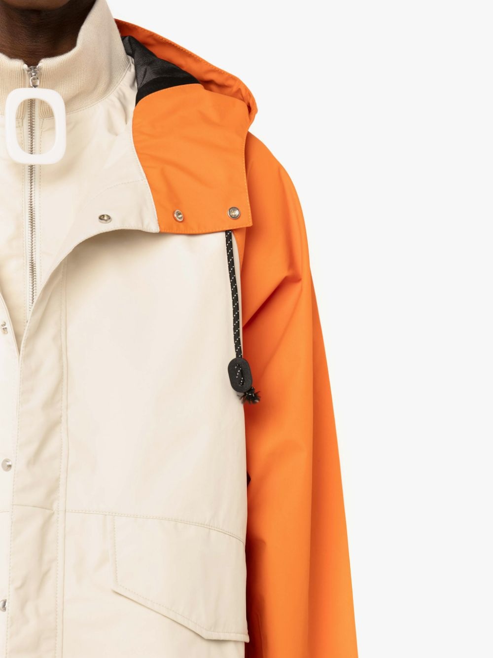 SHORT COLOURBLOCK PARKA JACKET - 6