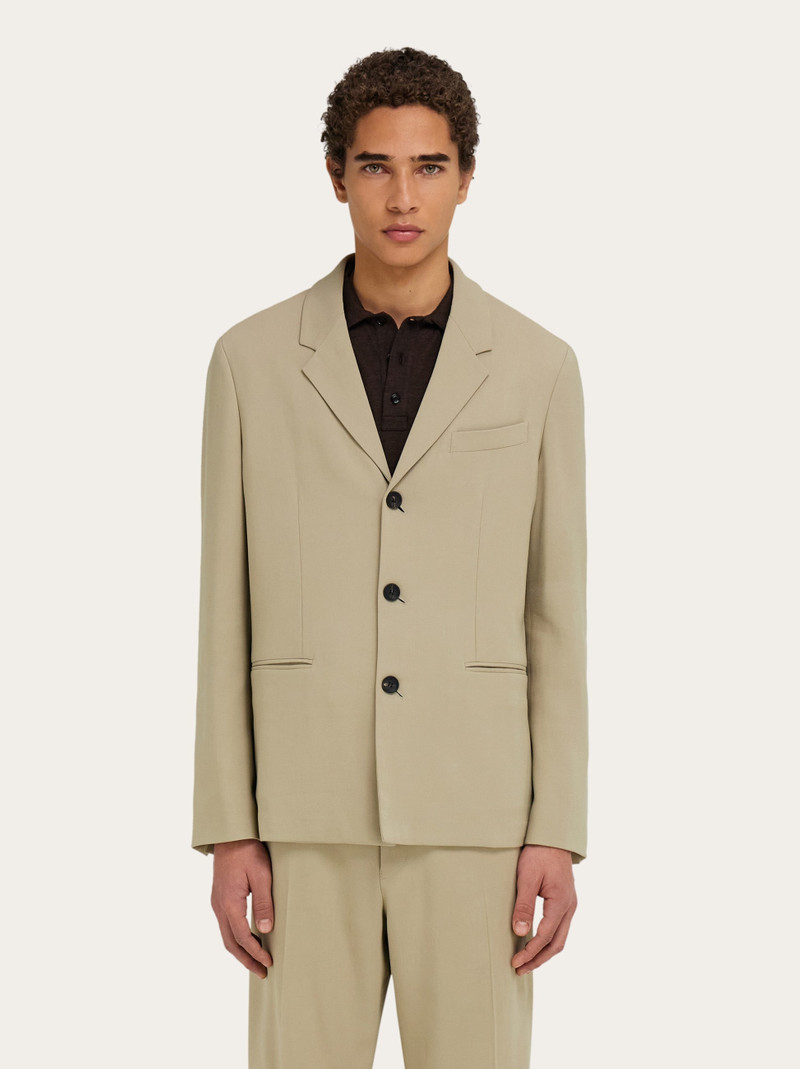 FERRAGAMO Single breasted blazer outlook