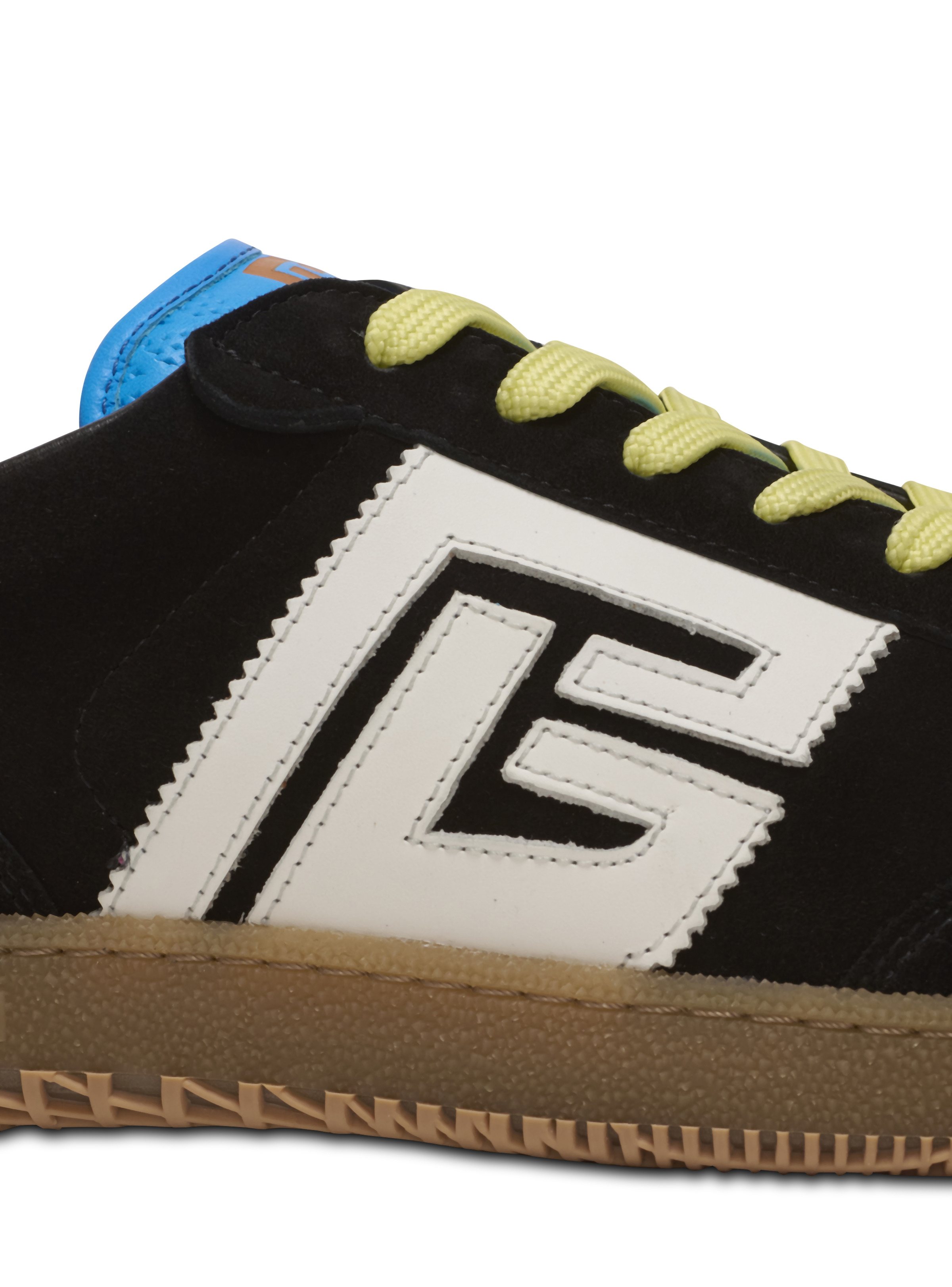 Swan sneakers in calfskin and suede - 8