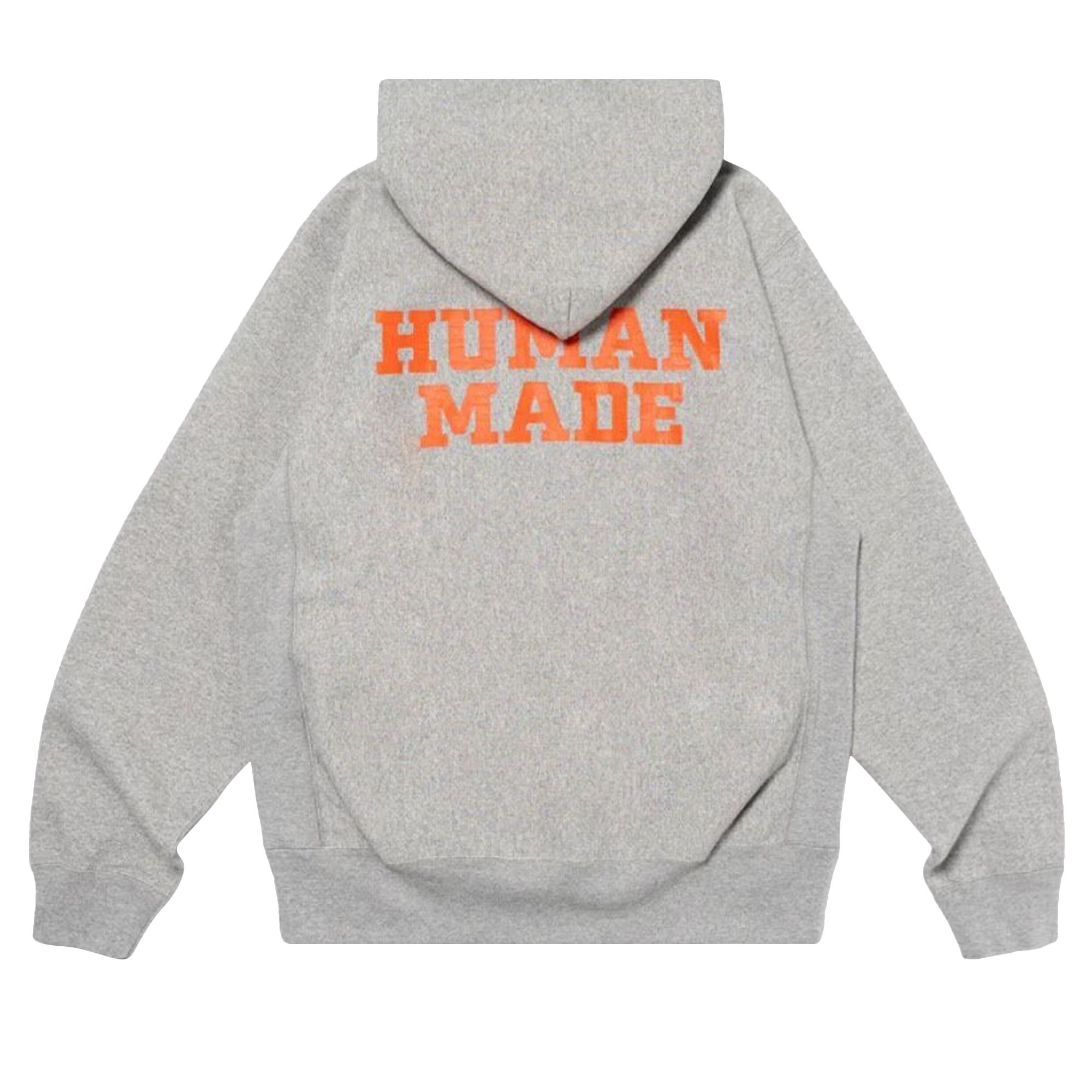 Human Made Human Made Heavyweight Hoodie 'Grey' | REVERSIBLE