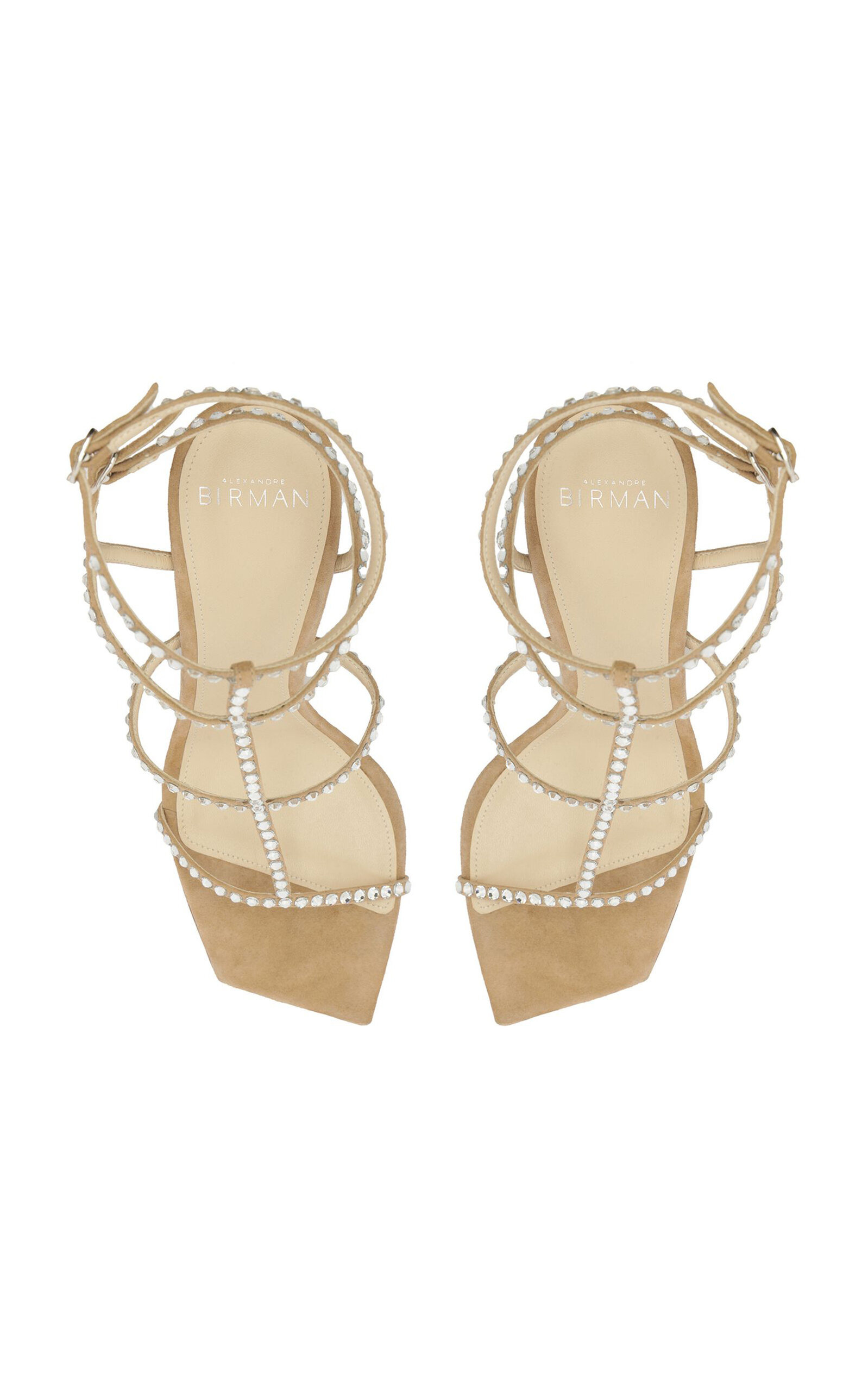 Amanda Suede Sandals nude - 6