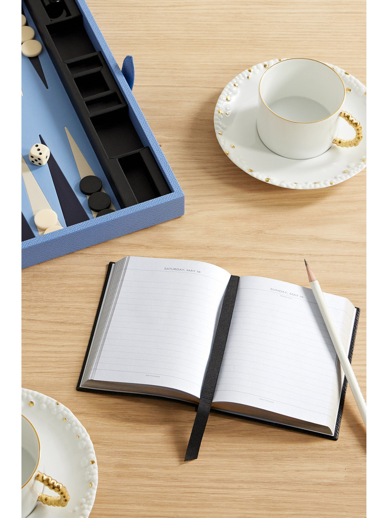 Smythson Panama 2024 Textured-leather Fashion Diary outlook