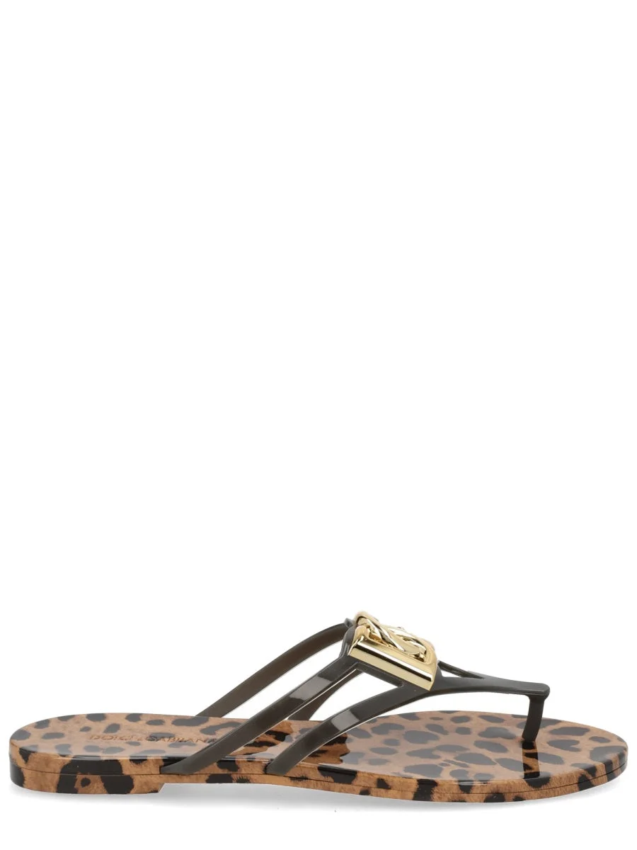 Dolce & Gabbana Women Slide Con Logo - 1