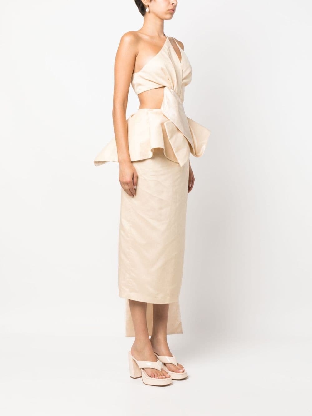 Maee asymmetric-design dress - 3