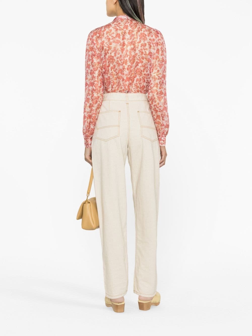 Fanny straight-leg cargo trousers - 3
