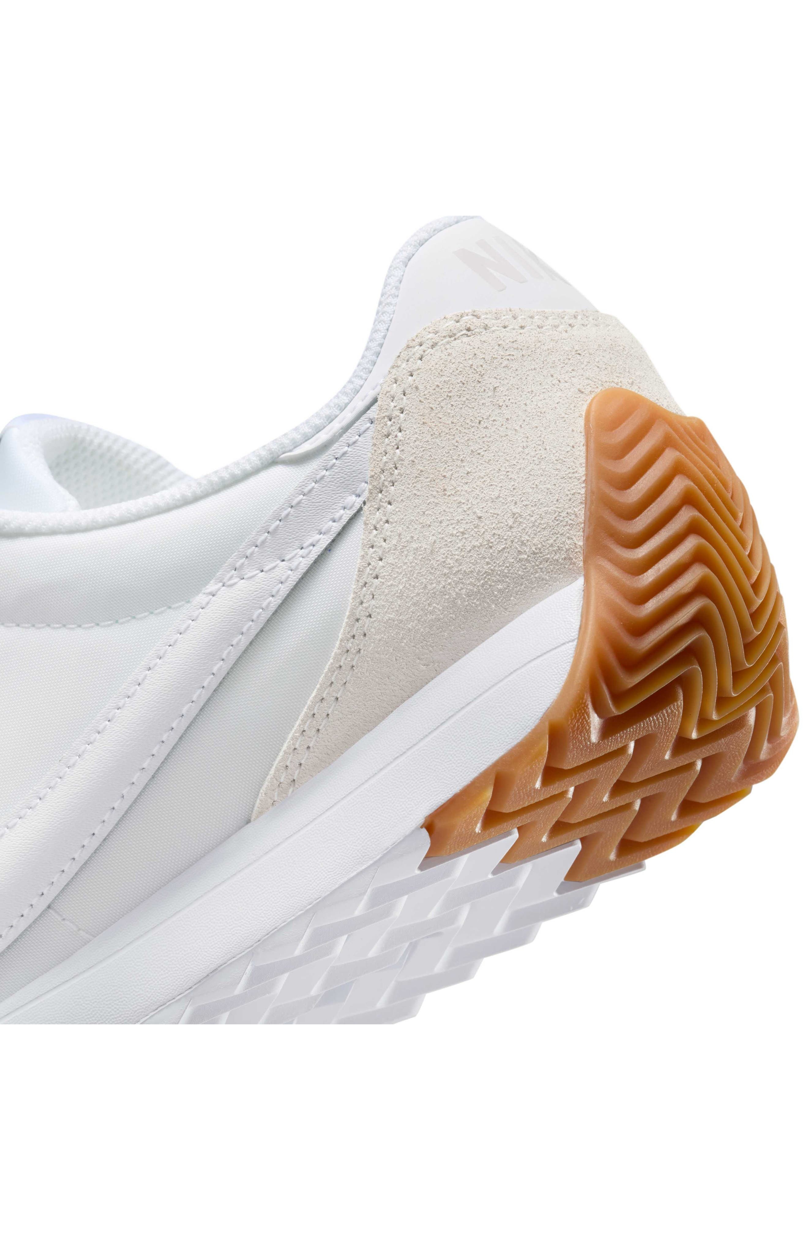 Nike Pacific Low Top Sneaker in White/White/Safety Orange at Nordstrom - 8
