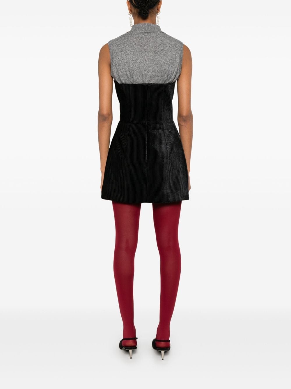 bustier mini dress - 4