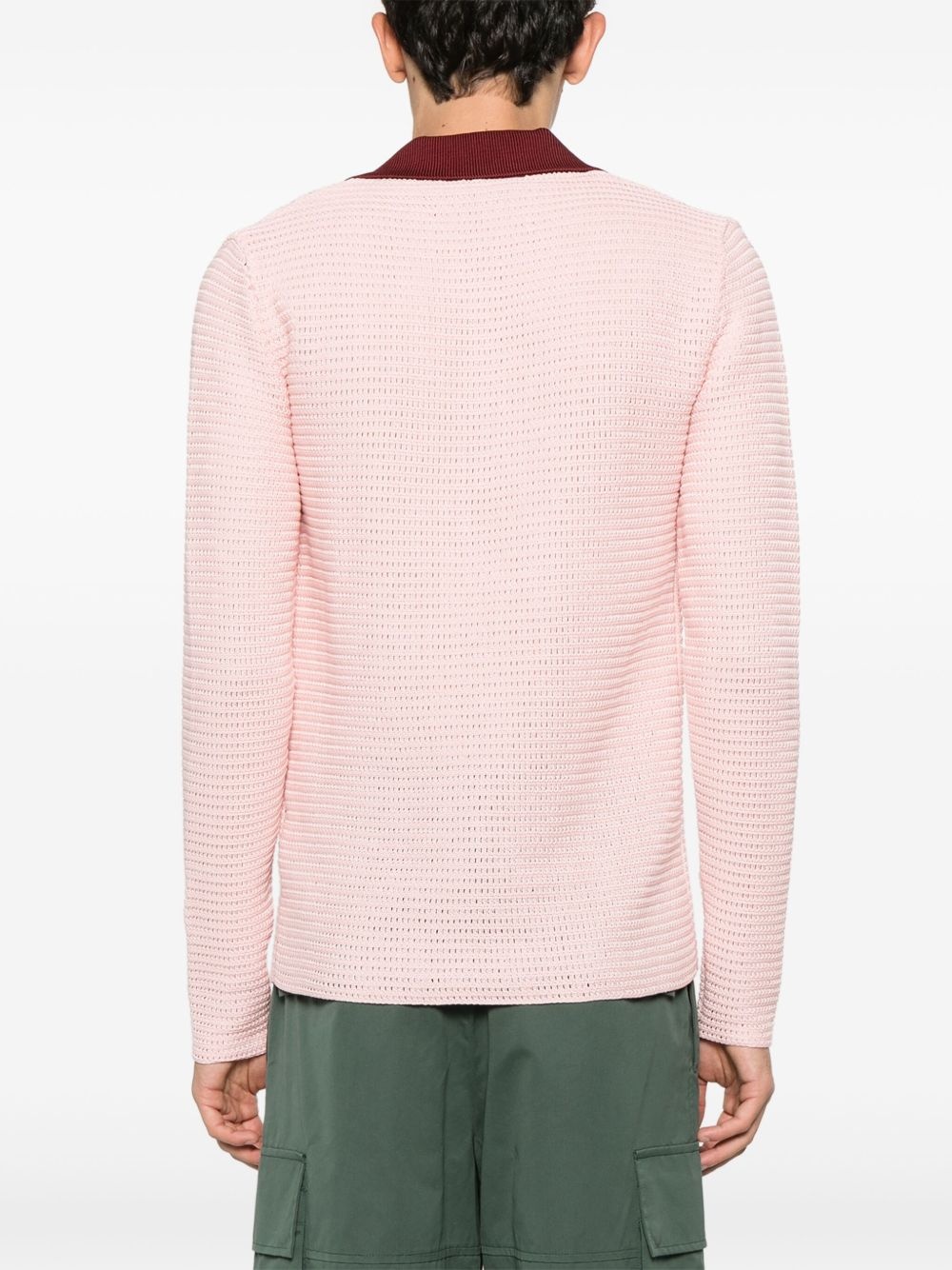 open-knit sweater - 4