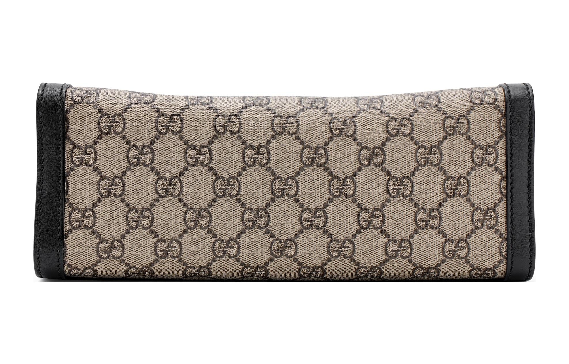 (WMNS) Gucci Padlock Small GG Shoulder Bag 'Beige Black' 498156-KHNKG-9769 - 6