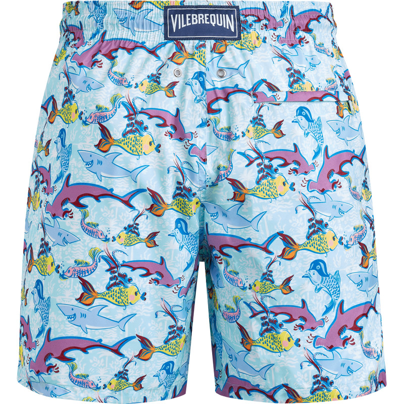 Vilebrequin Men Ultra-Light and Packable Swim Trunks French History outlook