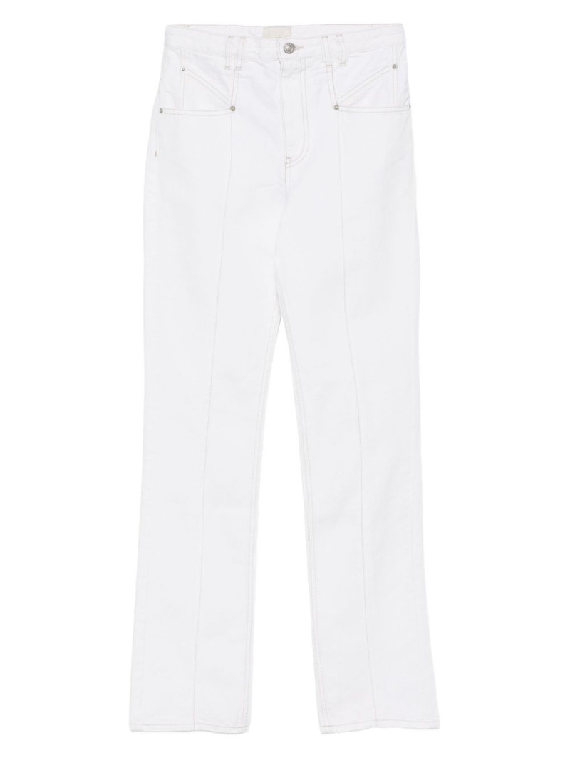 cotton straight jeans 1