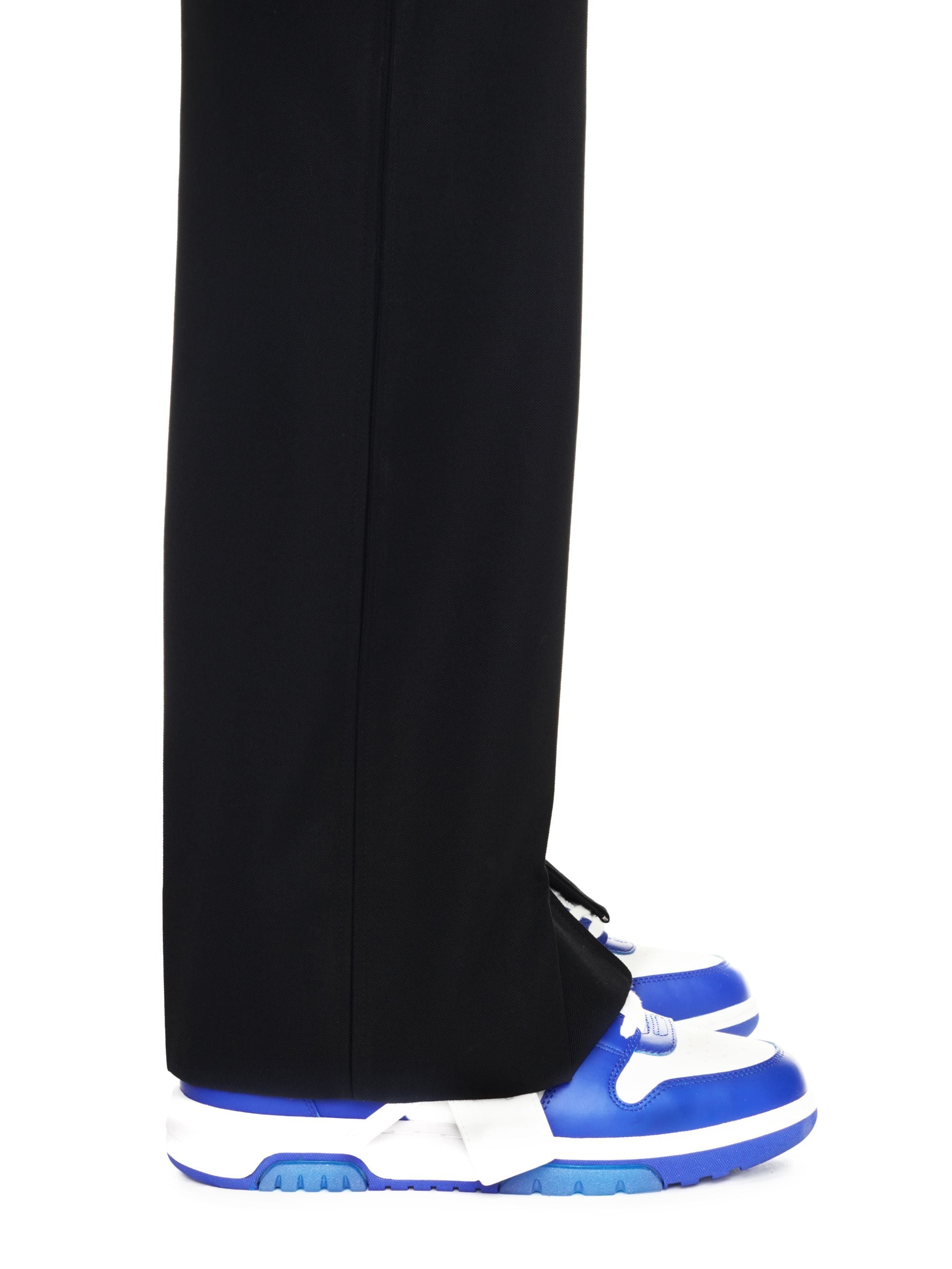 Out Of Office Calf Leather White Blue F - 6