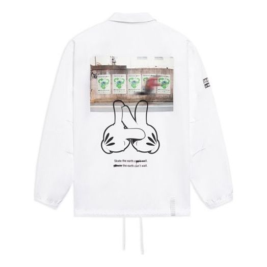 Li-Ning x OG_SLICK Graphic Jacket 'White' AFDS283-1 - 2