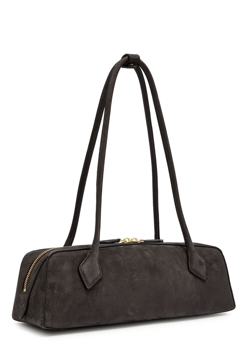 Alaïa Alaïa Le Teckel Medium Suede Shoulder bag outlook