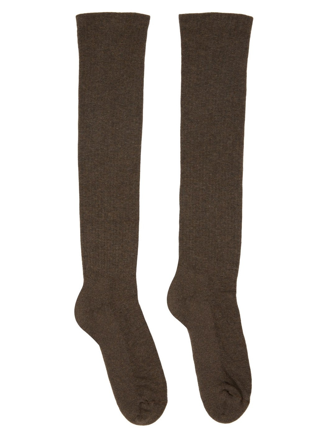 Brown Knee-High Socks - 1