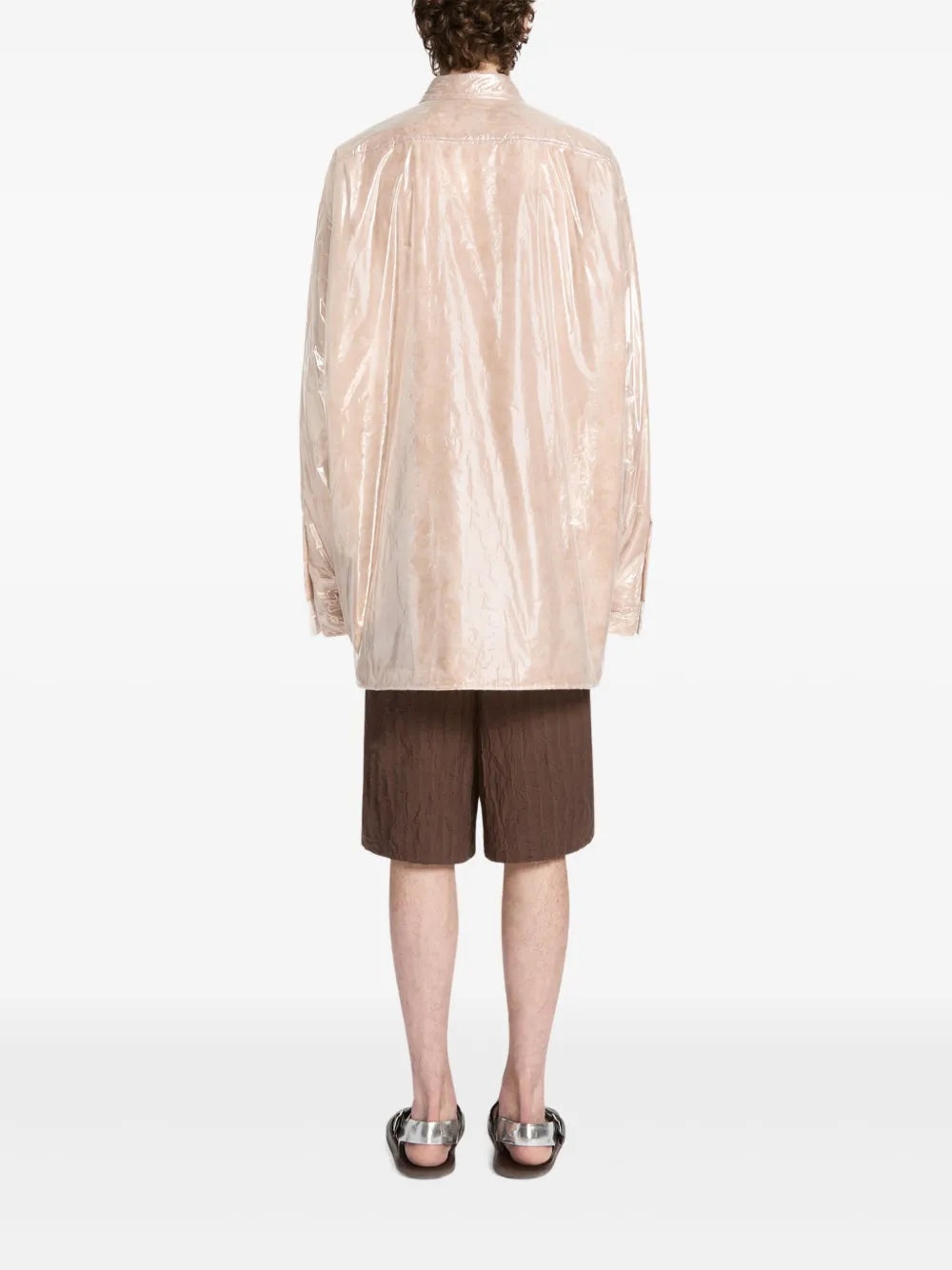 Dries Van Noten Men Plato 1504 M.W.Pants Brn - 4