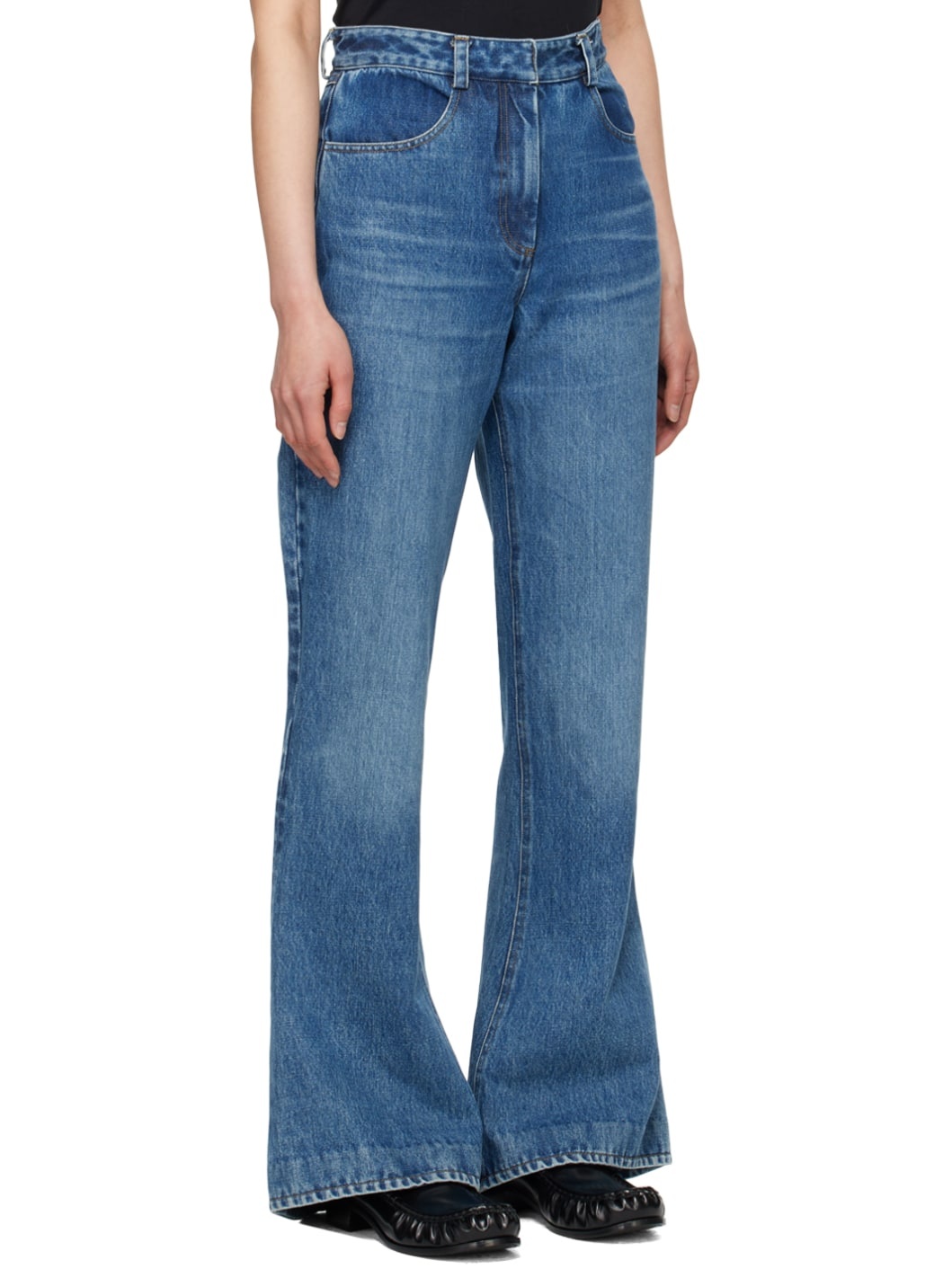 Blue Faded Jeans - 2