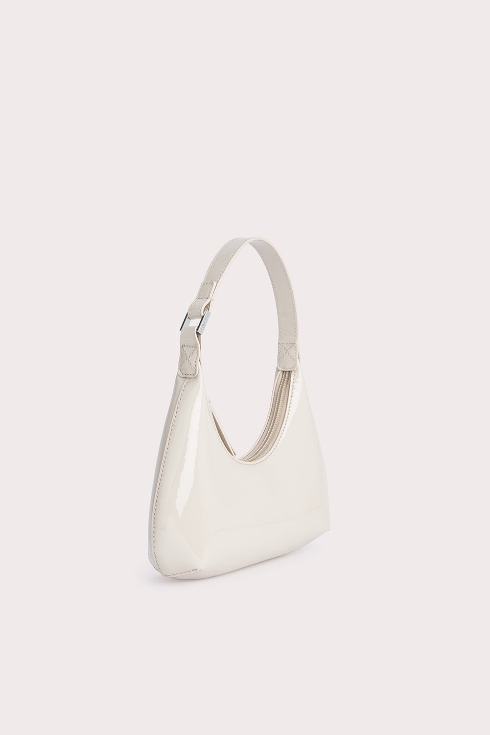 Baby Amber Oatmilk Patent Leather - 2