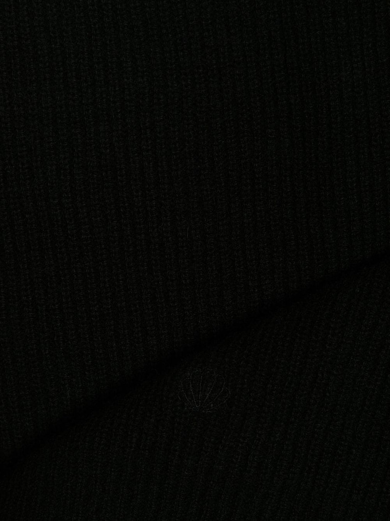ribbed-knit cashmere scarf 3