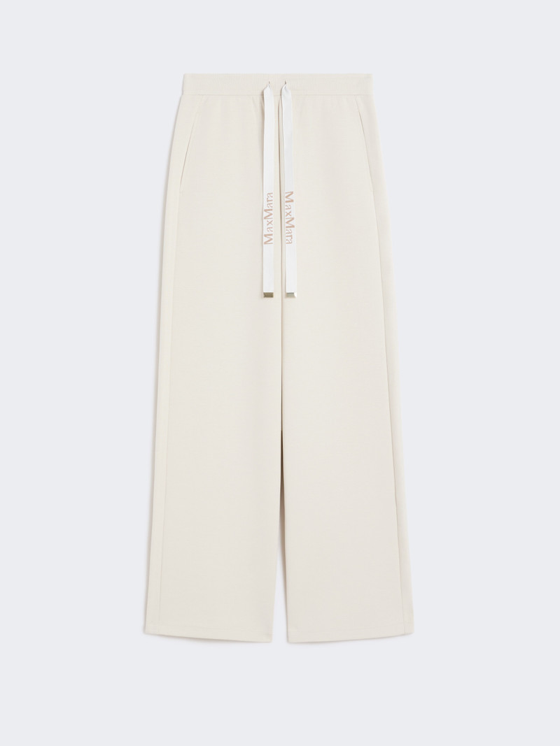 POTENZA Jersey drawstring trousers 1