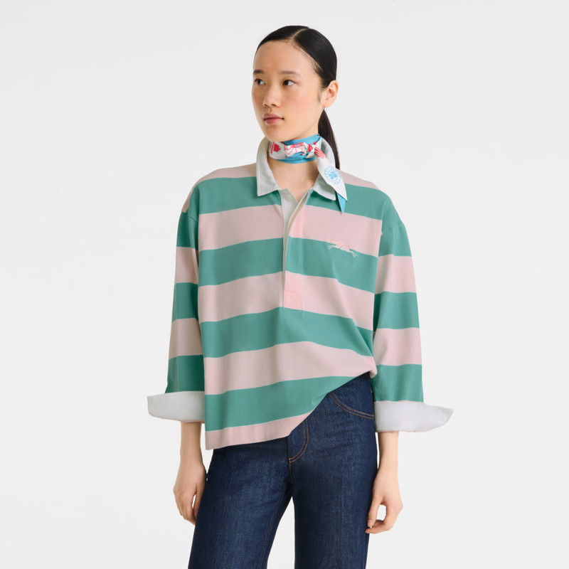 Longchamp Catch The Parisian Wave Headband Slate - Silk outlook