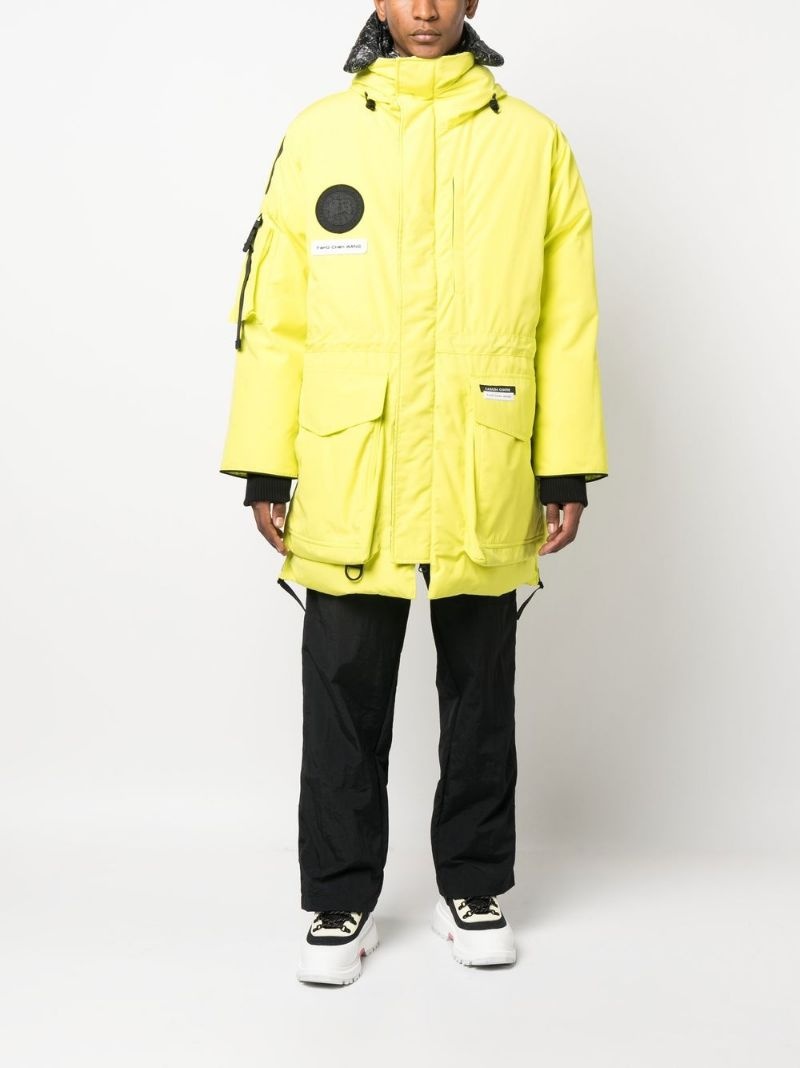 x Feng Chen Wang Roebuck parka coat - 6