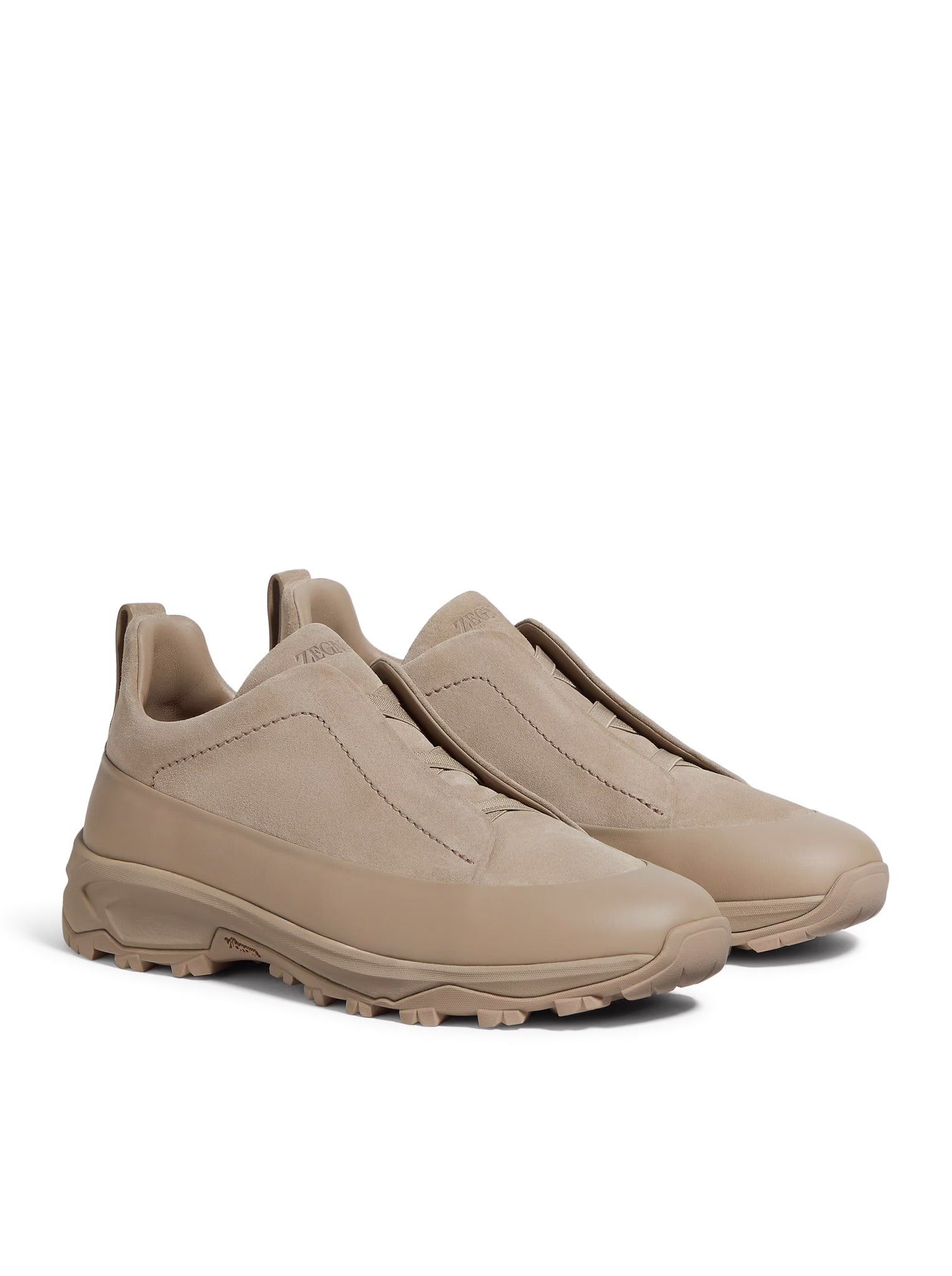 TRIPLE STITCH™ MONTE SNEAKER IN LEATHER AND SUEDE - 3