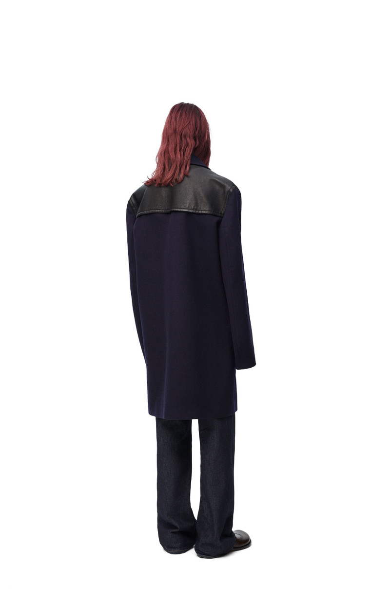 Peacoat in wool and cashmere 3