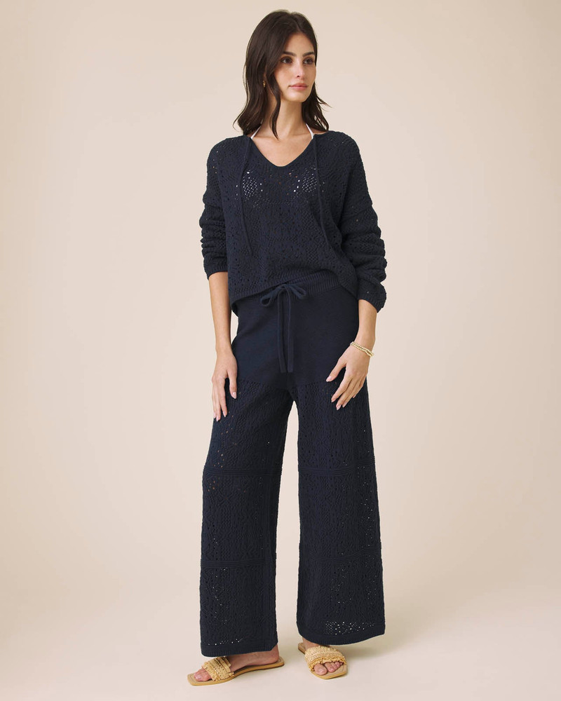 Splendid Beckham Crochet Sweater outlook