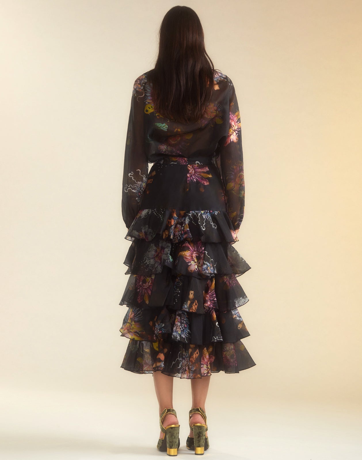 Prim Silk Organza Skirt - 6