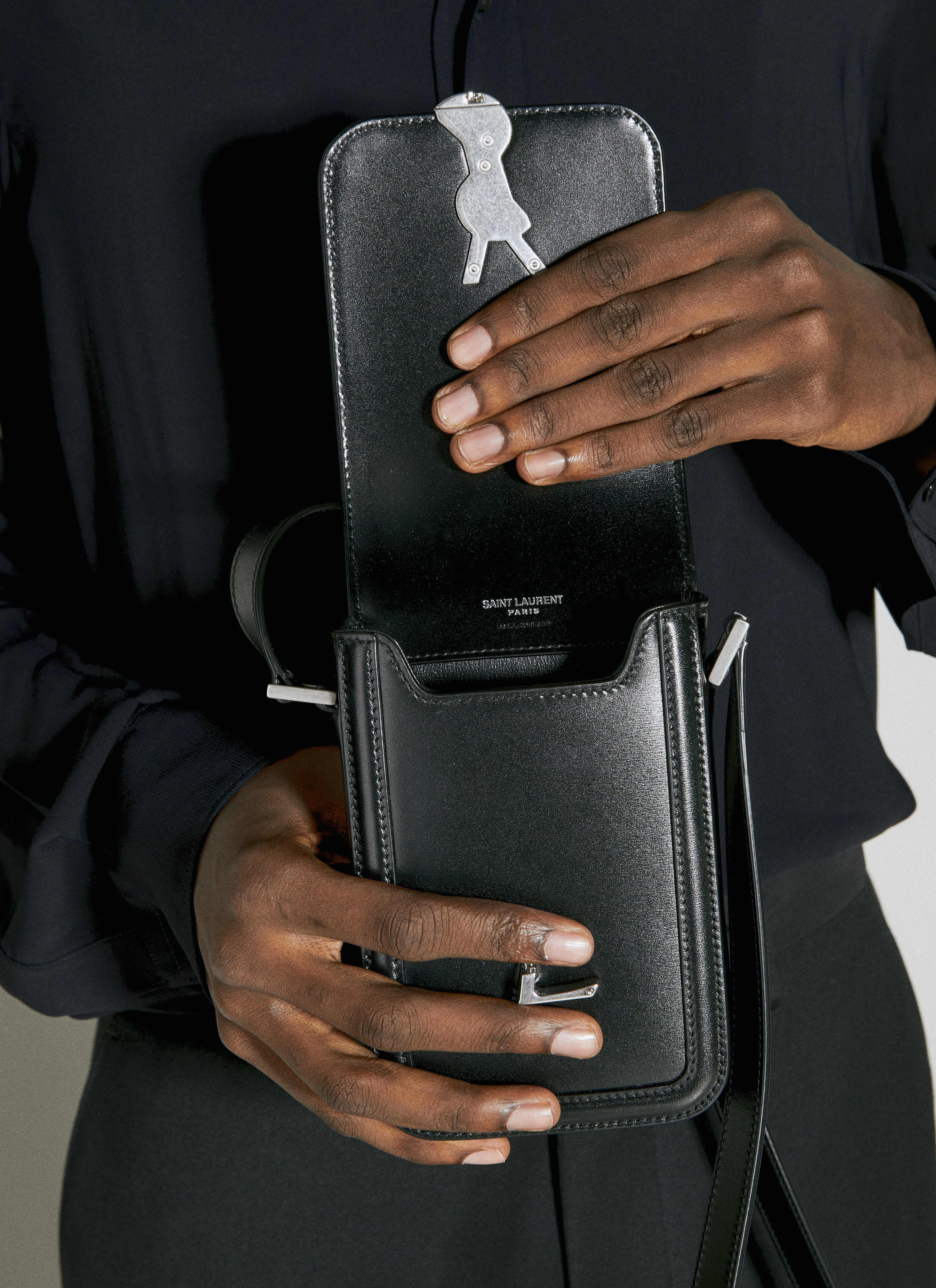 Saint Laurent Men Solferino Mini Crossbody Bag - 3