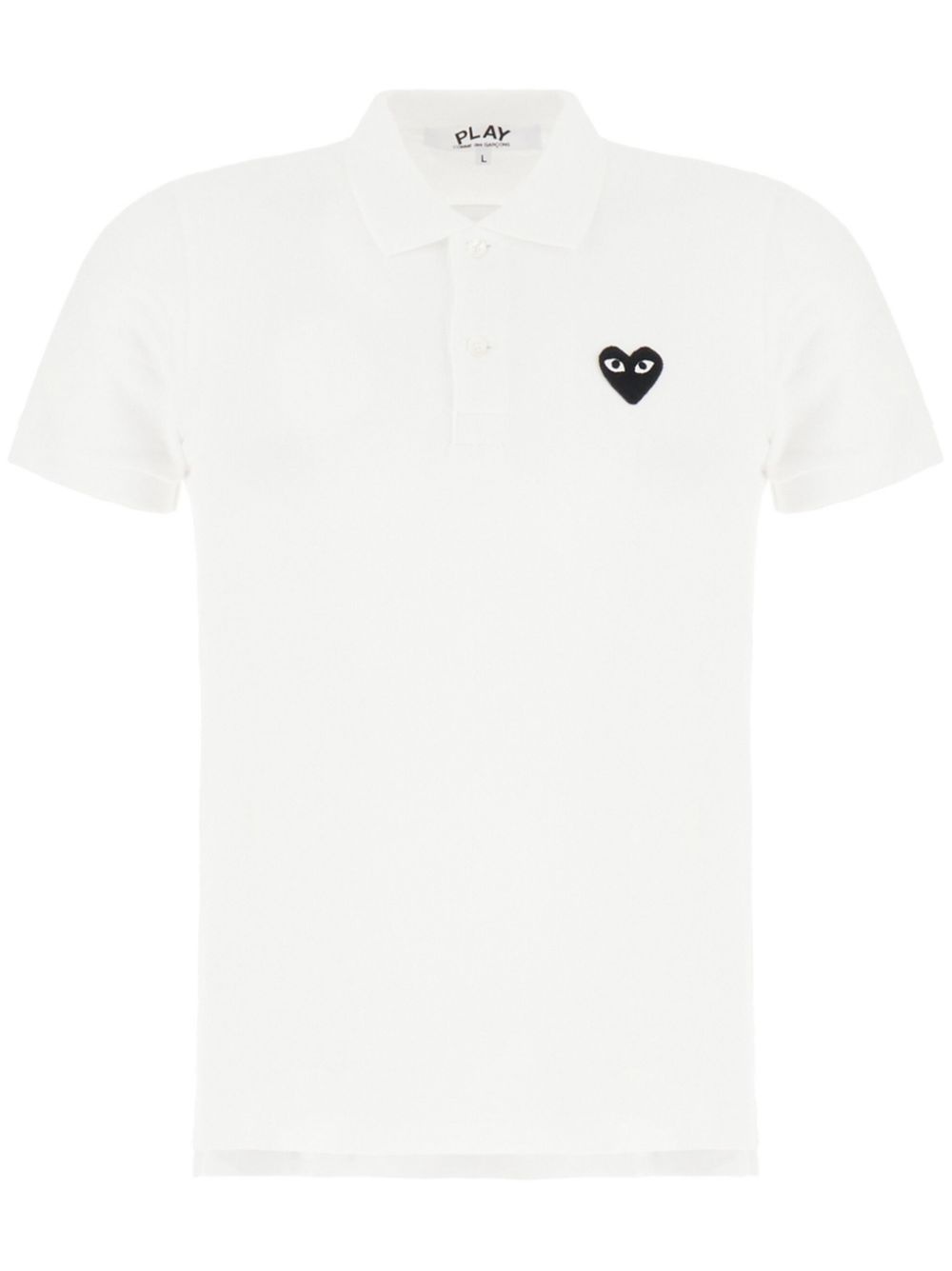 piqué-weave polo shirt - 1