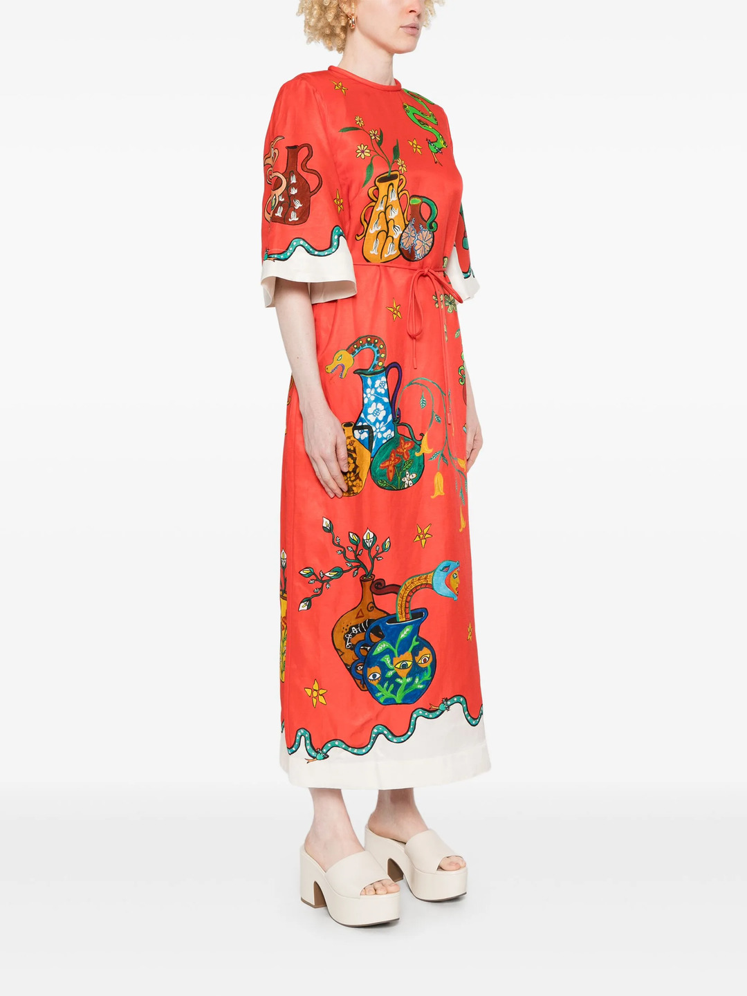 Rose Midi Tee Dress - 3