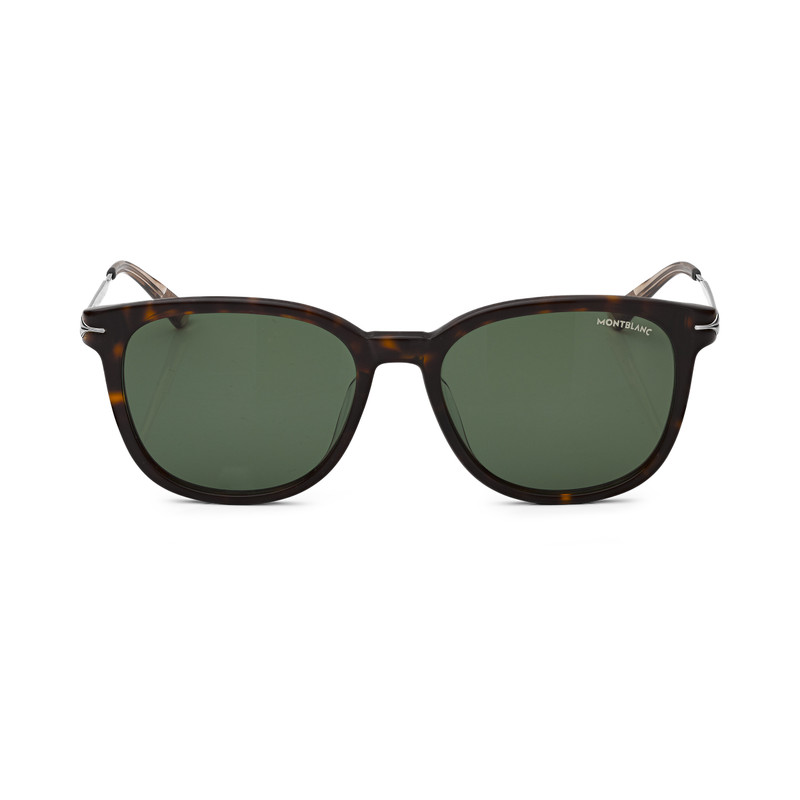 Round Sunglasses with Havana Acetate Frame 1