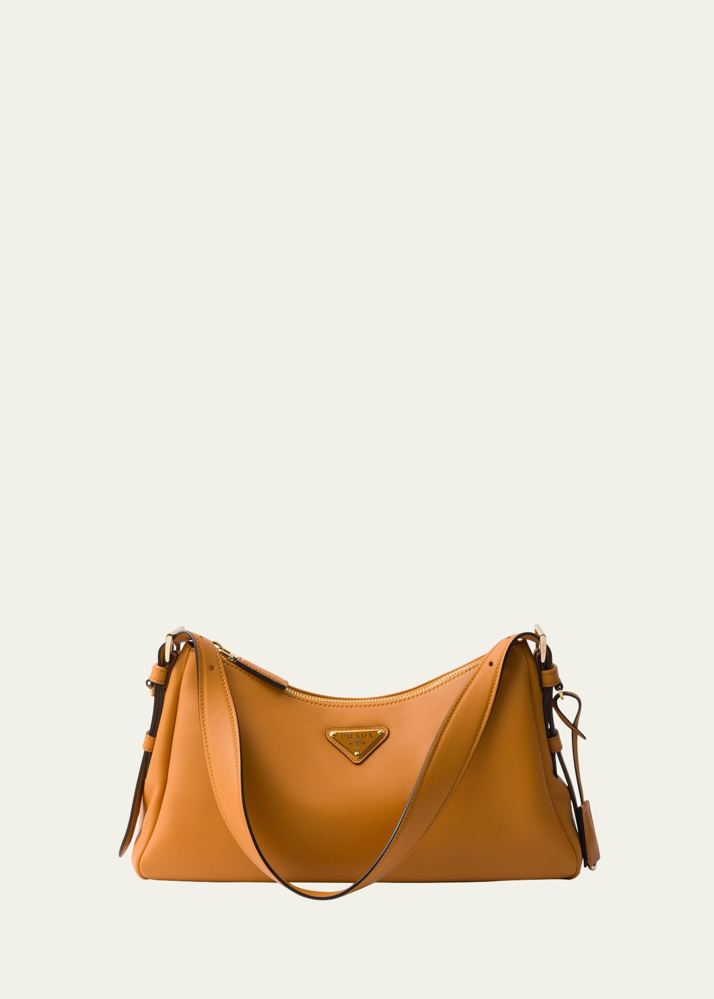 Aimee Zip Leather Shoulder Bag - 1