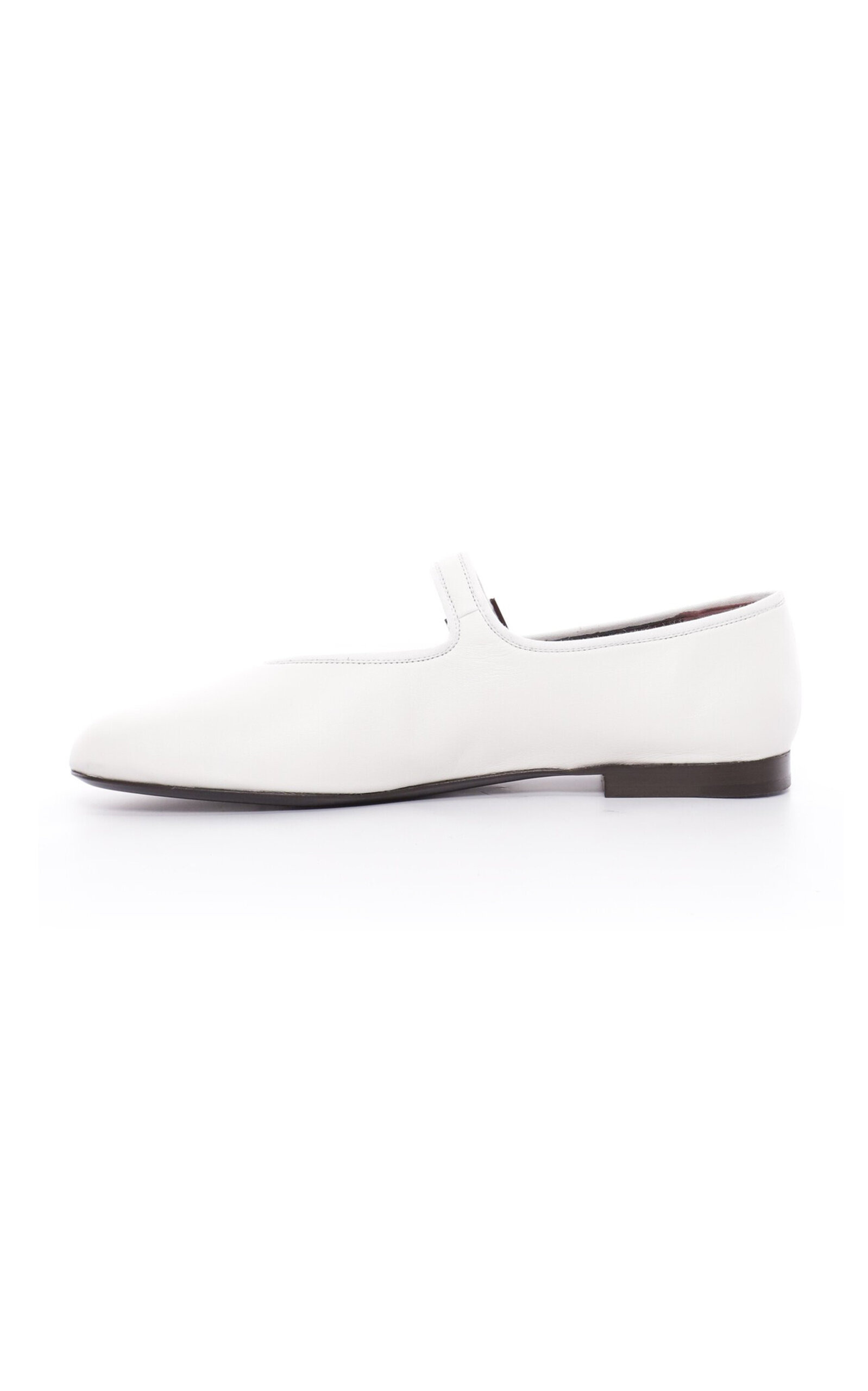 Boheme Leather Mary Jane Flats white - 3