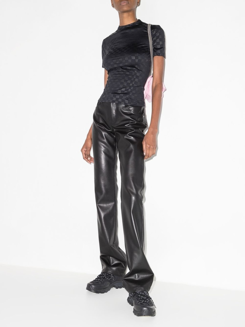 MISBHV monogram-print short-sleeved T-shirt outlook